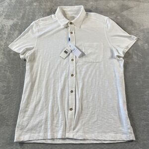 Southern Tide Shirt Mens Large‎ White Sun Farer Beach Coastal Resort Vacation